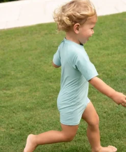 minnow Unisex Rashguard One Piece Azul Fashion