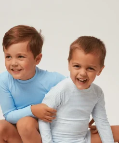 minnow Unisex Rashguard One Piece Peri Blue New