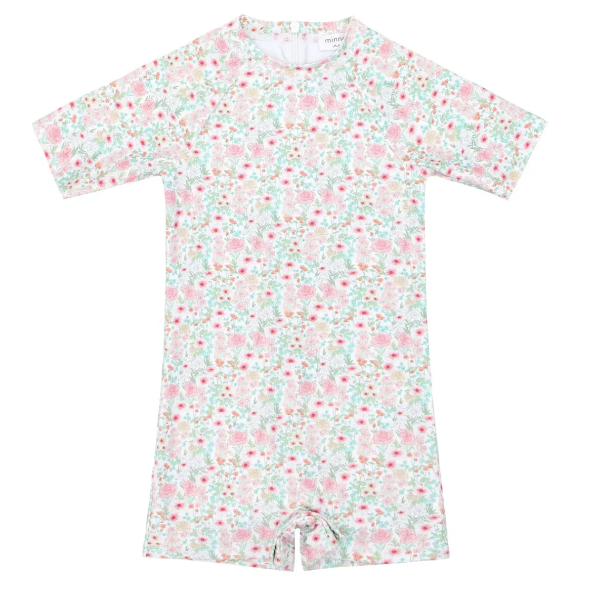 minnow Unisex Rashguard One Piece Emerald Floral New