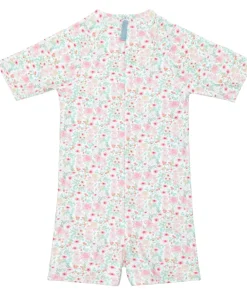 minnow Unisex Rashguard One Piece Emerald Floral New