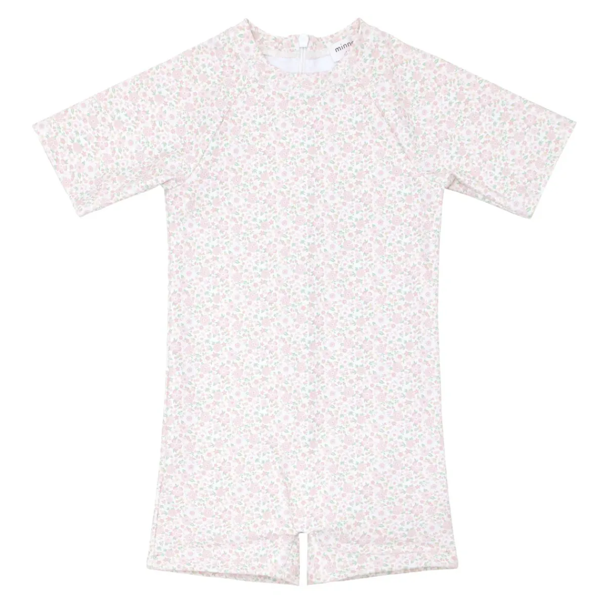 minnow Unisex Short Sleeve Rashguard One Piece Antique Floral Hot