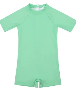 minnow Unisex Short Sleeve Rashguard One Piece Palm Green Sale