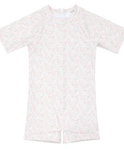 minnow Unisex Short Sleeve Rashguard One Piece Antique Floral Online