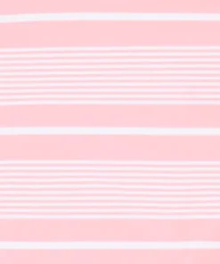 minnow Unisex Short Sleeve Rashguard Sorbet Pink Stripe Fashion