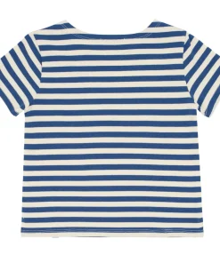 minnow Unisex Stripe Short Sleeve Boatneck Tee | Swim Breton Stripe Clearance