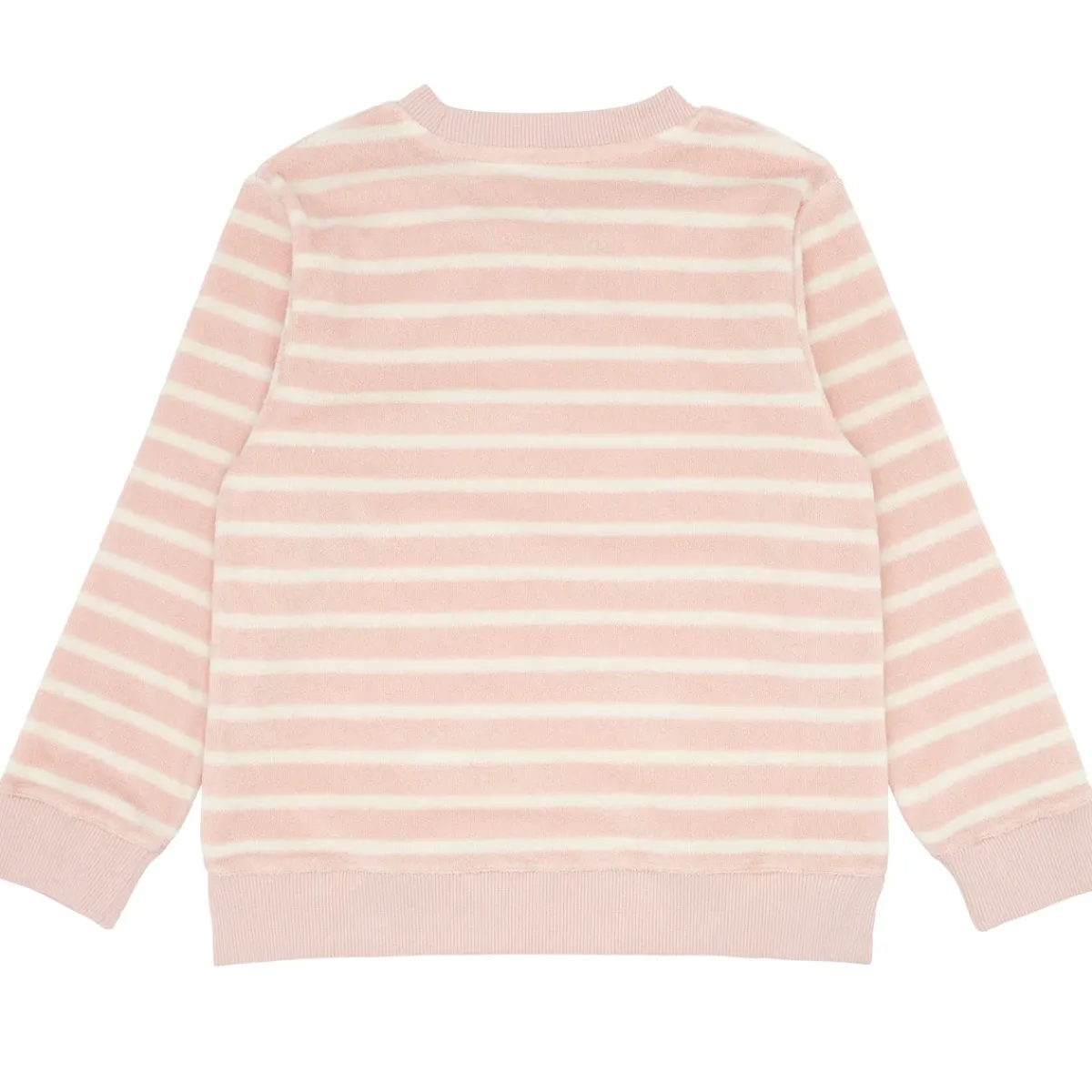 minnow Unisex Terry Sweatshirt | Swim Pink And Cream Clearance