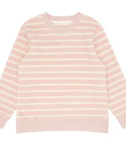 minnow Unisex Terry Sweatshirt | Swim Pink And Cream Online