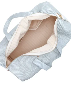 minnow Weekender Bag Powder Blue Stripe Clearance