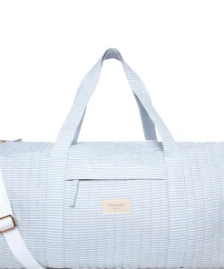 minnow Weekender Bag Powder Blue Stripe Fashion
