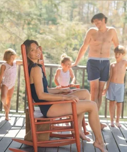 minnow Women's Navy Smocked One Piece Online